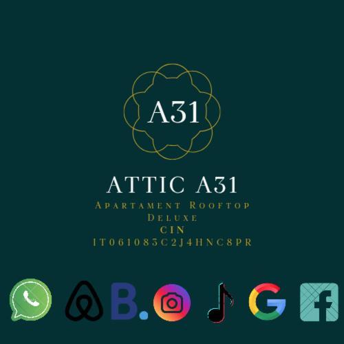 Attic A31 Apartament Rooftop Deluxe 圣马里亚卡普阿韦泰雷 外观 照片