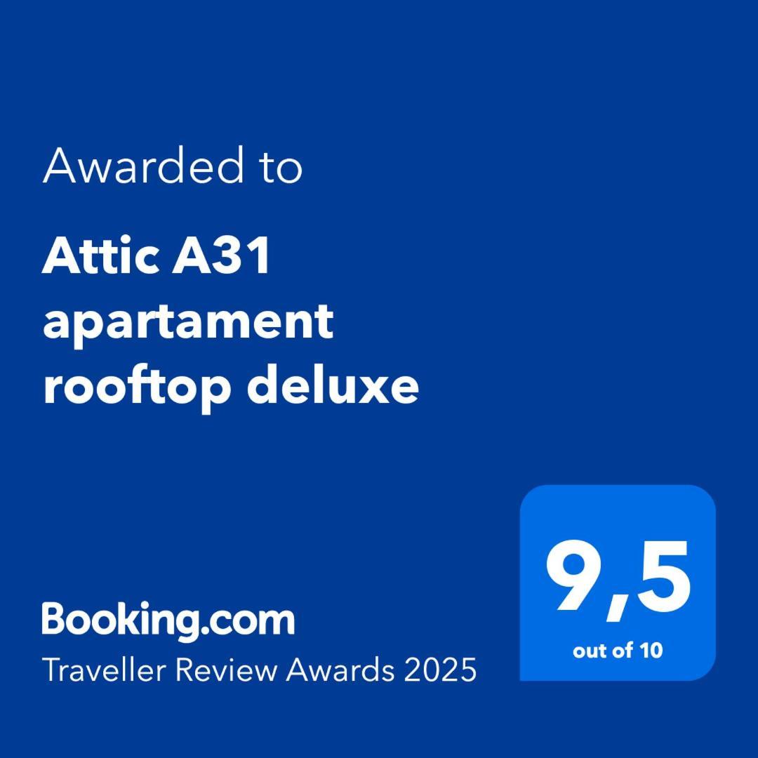 Attic A31 Apartament Rooftop Deluxe 圣马里亚卡普阿韦泰雷 外观 照片